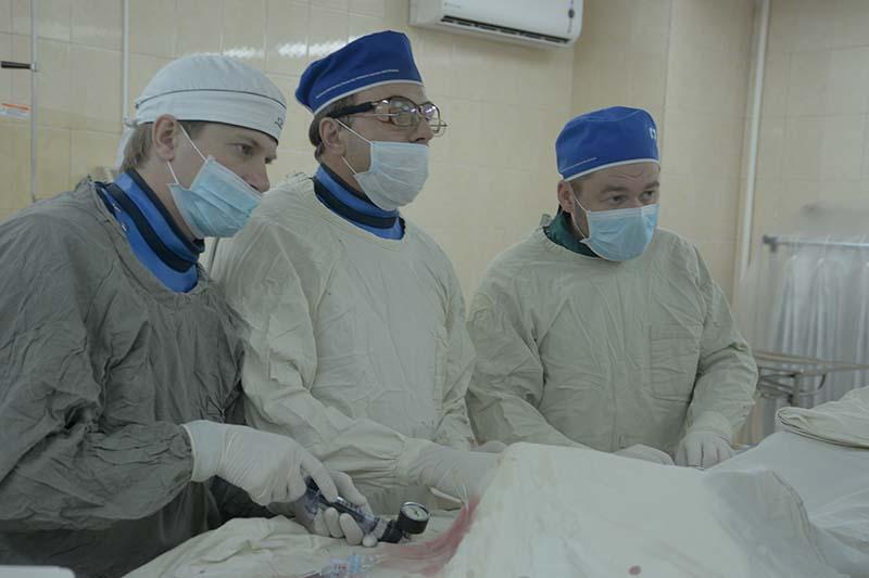 Операция пациента со стенозом верхней брыжеечной артерии в ГКБ № 81