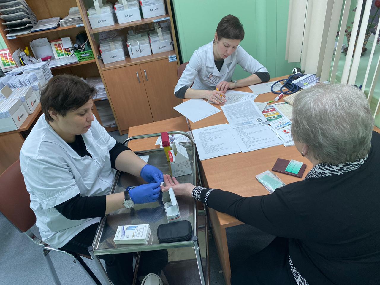 Пациенты больницы Вересаева получили консультации и прошли обследования в рамках Дня борьбы с диабетом
