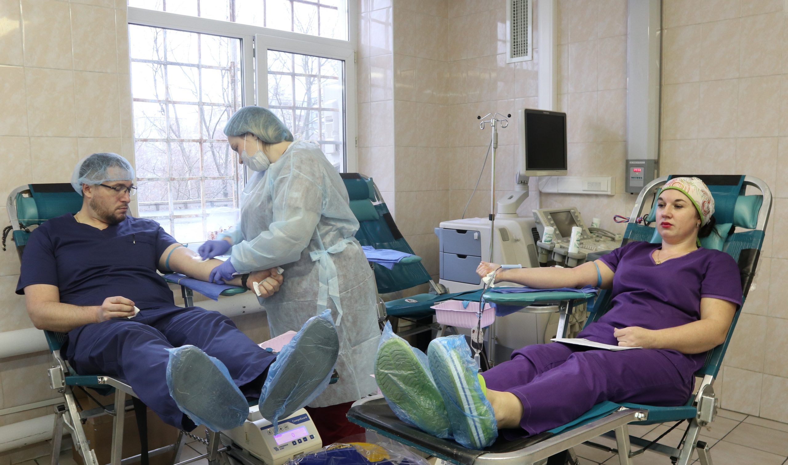 Сотрудники больницы Вересаева стали донорами