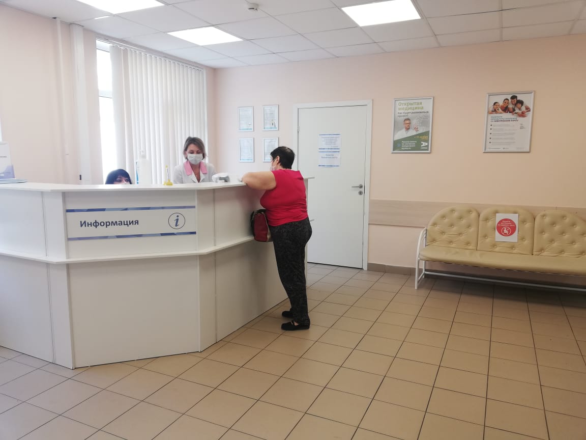 Поликлиника больницы Вересаева вернулась к прежнему режиму работы