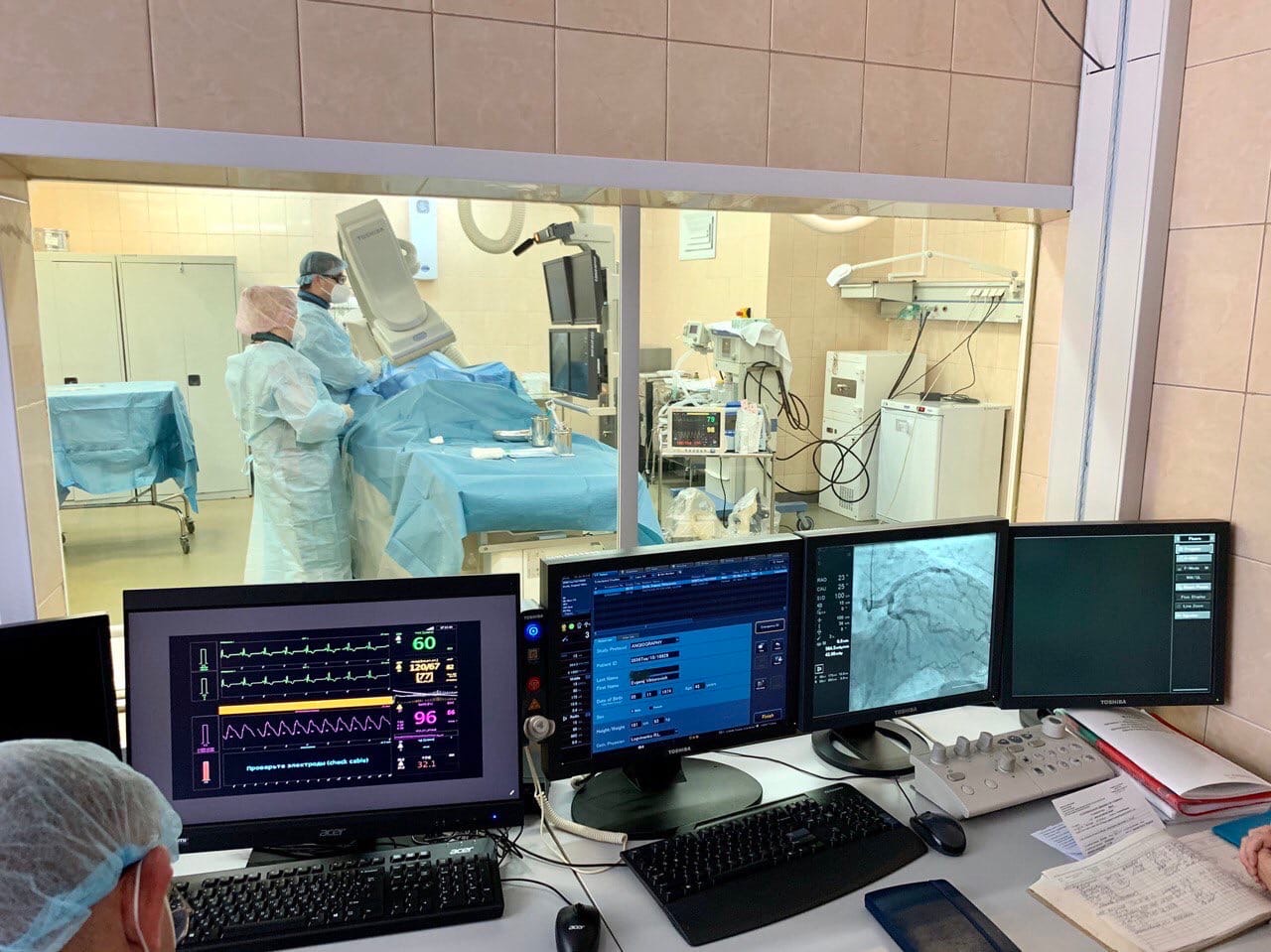 Порядка 1500 лечебных эндоваскулярных процедур выполнили рентгенохирурги больницы Вересаева в 2020 году