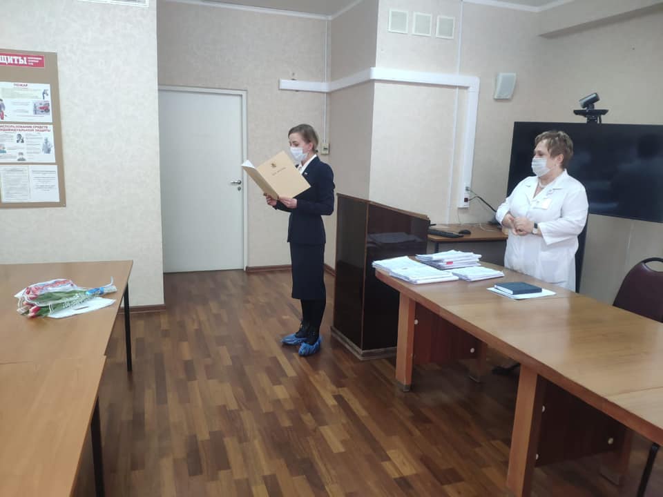 Мэр Москвы поздравил коллектив больницы Вересаева с Международным женским днем
