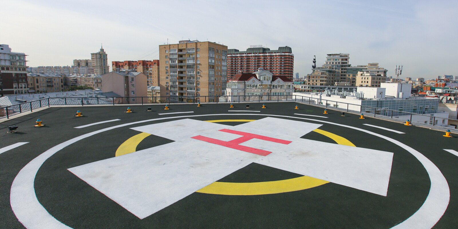 Вертолетная площадка появится на территории больницы Вересаева
