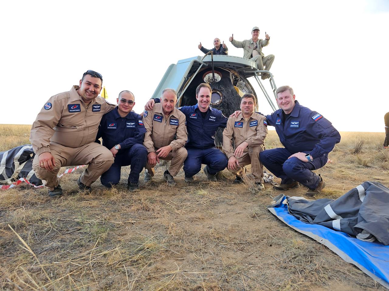 Специалист больницы Вересаева принял участие в поисково-спасательной экспедиции по встрече экипажа спускаемого аппарата Союз МС-23