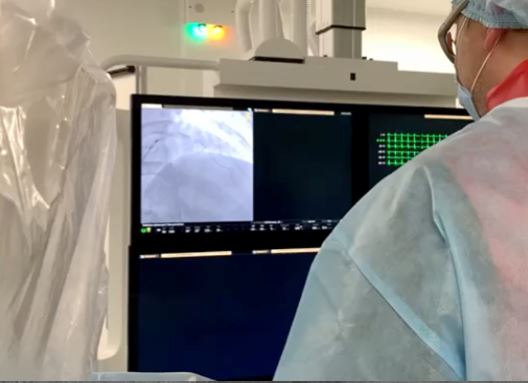 Высокотехнологичные операции с использованием бура-ротаблатора начали проводить эндоваскулярные хирурги ГКБ им. В.В. Вересаева