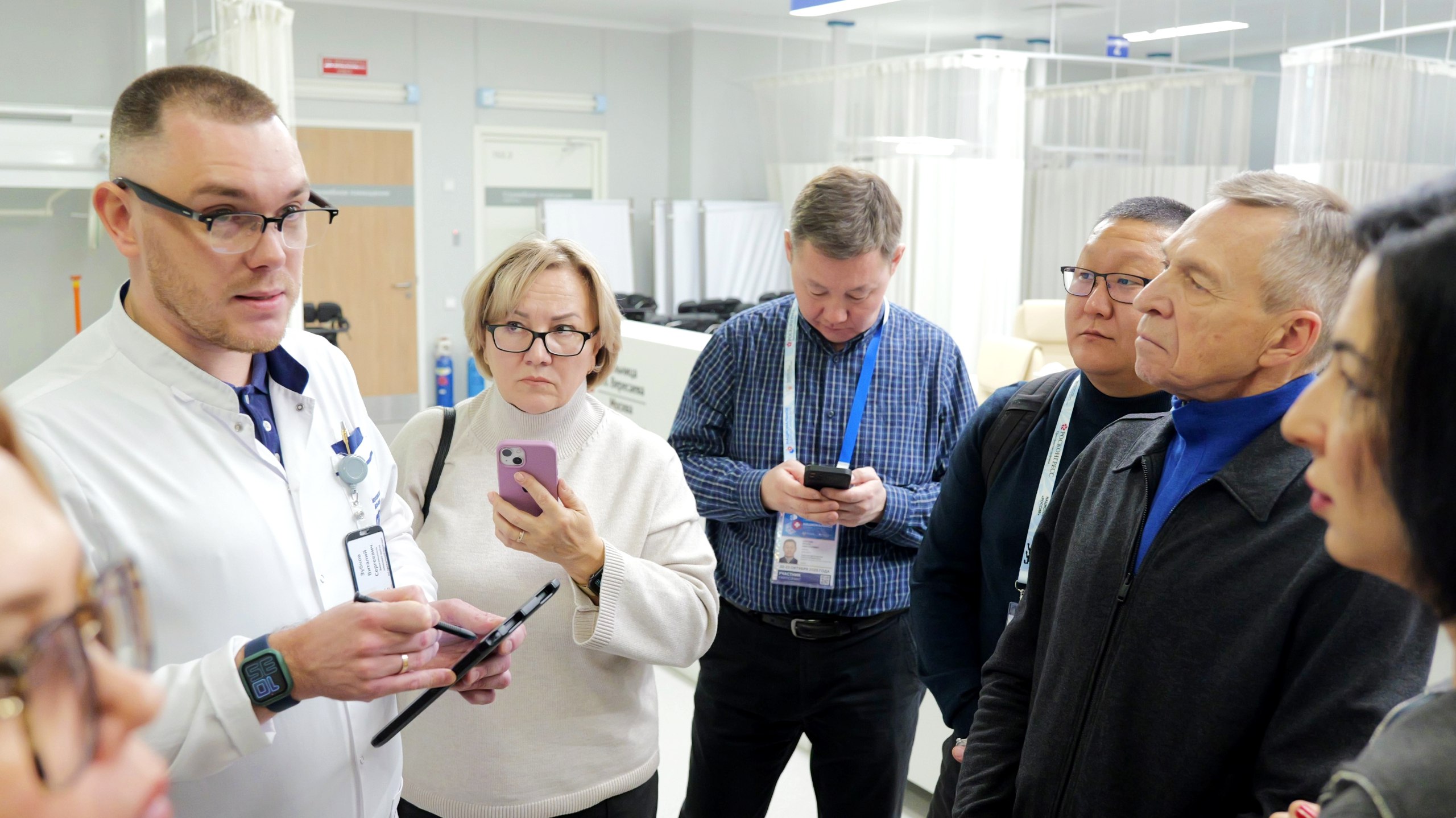 Делегаты конгресса «Национальное здравоохранение 2025» посетили флагманский центр больницы Вересаева