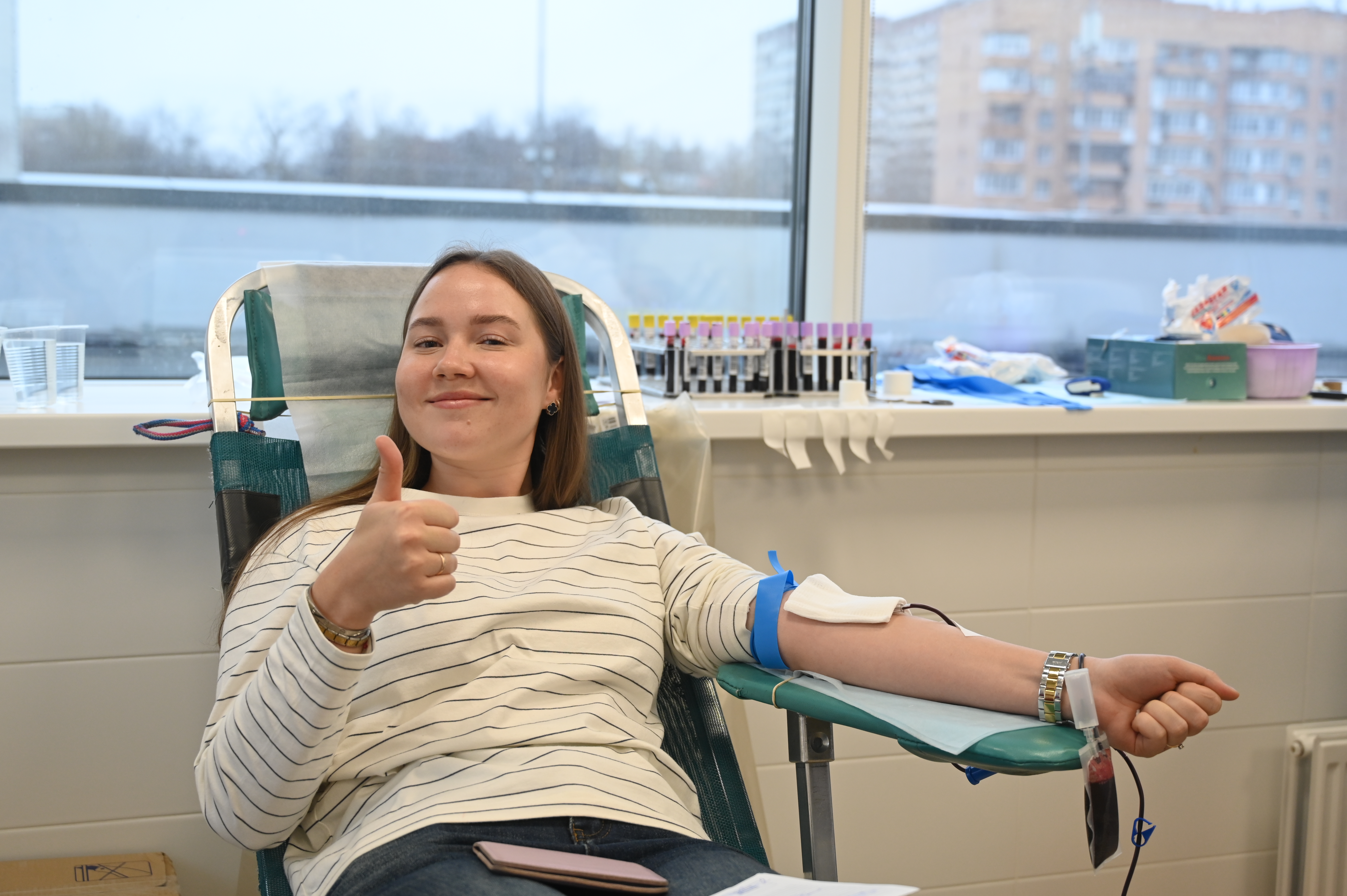 В ГКБ им. В.В. Вересаева прошел день донора